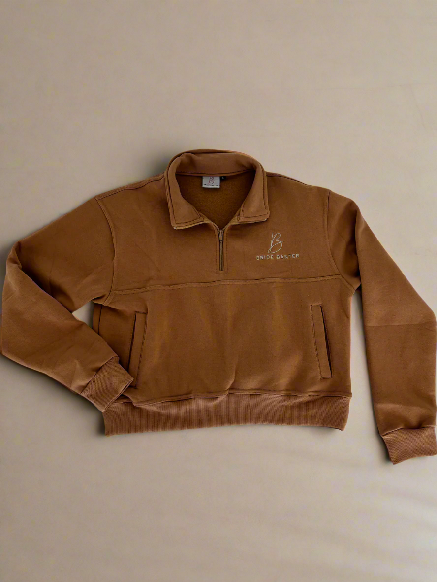 Better Half Set | Quarterzip & Shorts Desert Tan