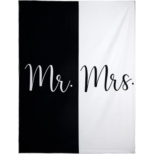 Mr & Mrs Honeymoon Beach Towel