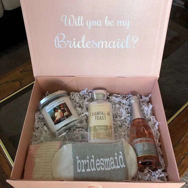 Personalized Bridesmaid | Maid Of Honor | Proposal Gift Box