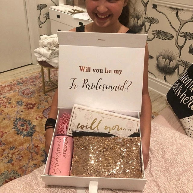 Personalized Bridesmaid | Maid Of Honor | Proposal Gift Box