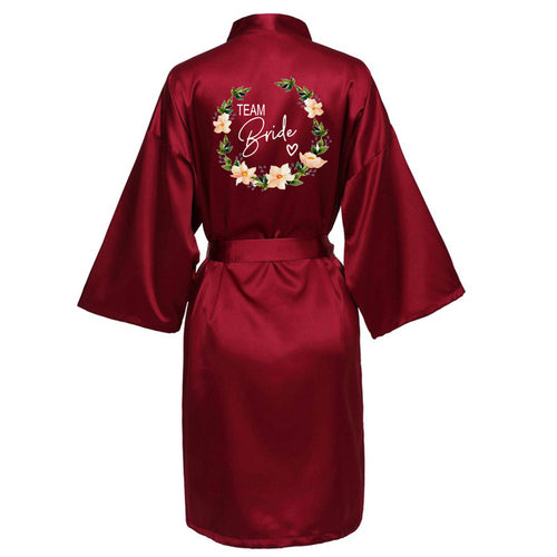 Wedding Party 'Team Bride' Robes