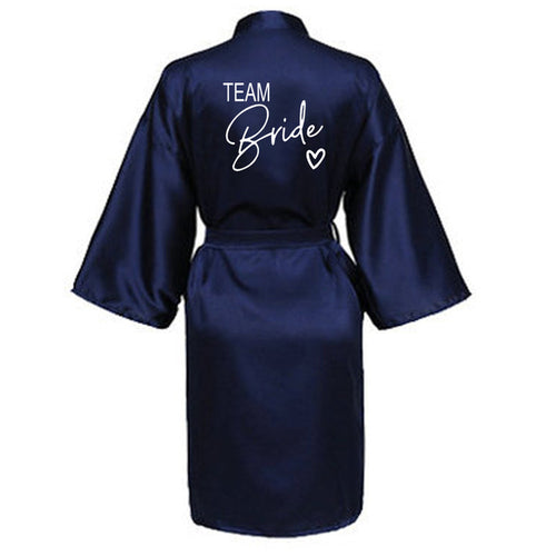 Wedding Party 'Team Bride' Robes