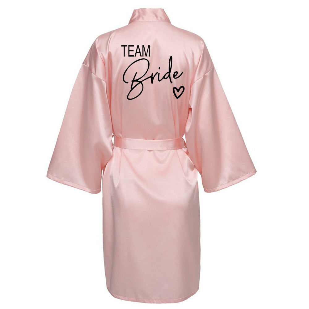 Wedding Party 'Team Bride' Robes